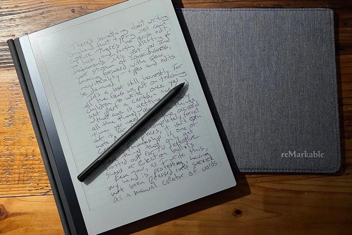 Top writing tools: reMarkable